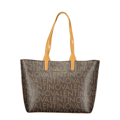 Mario Valentino Brown Polyurethane Women's Bag