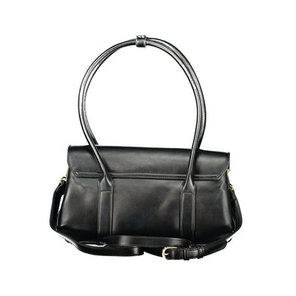 Mario Valentino Black Polyurethane Women's Bag