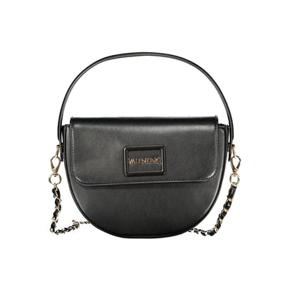 Mario Valentino Black Polyurethane Women's Bag