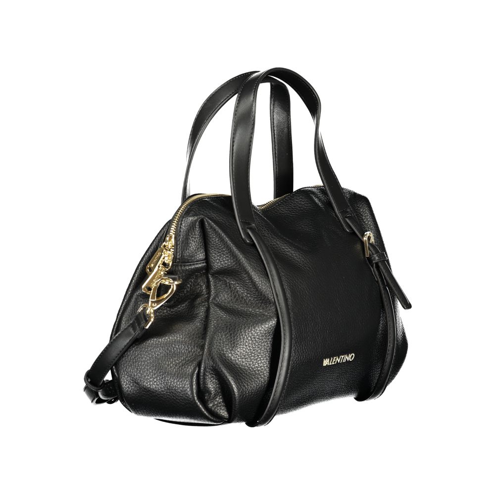 Mario Valentino Black Polyurethane Women's Bag