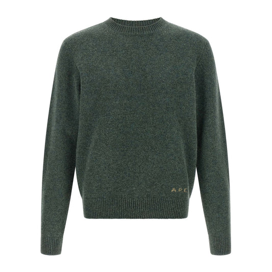 A.P.C. Bicolor Wool Cardigan