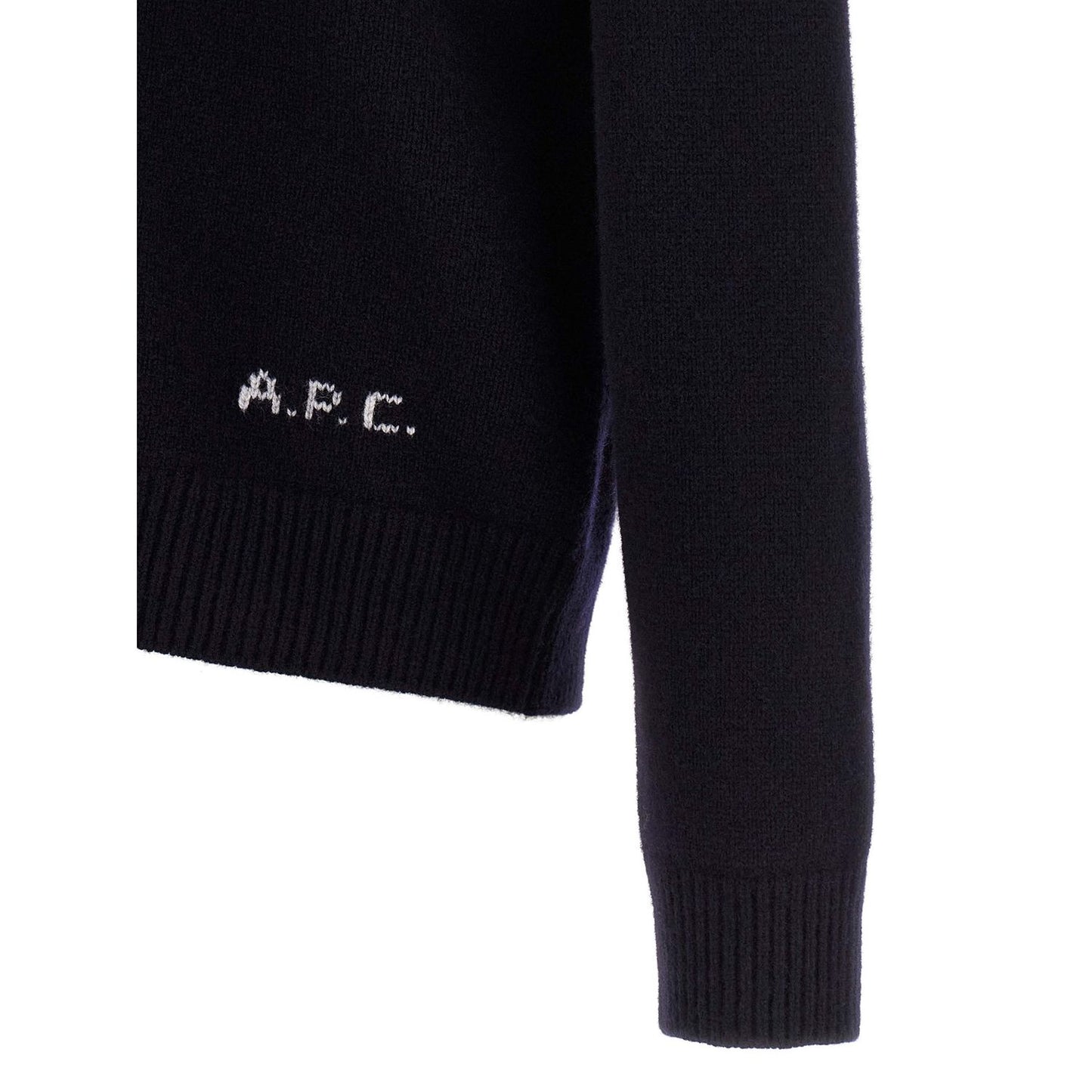 A.P.C. Blue Wool Cardigan