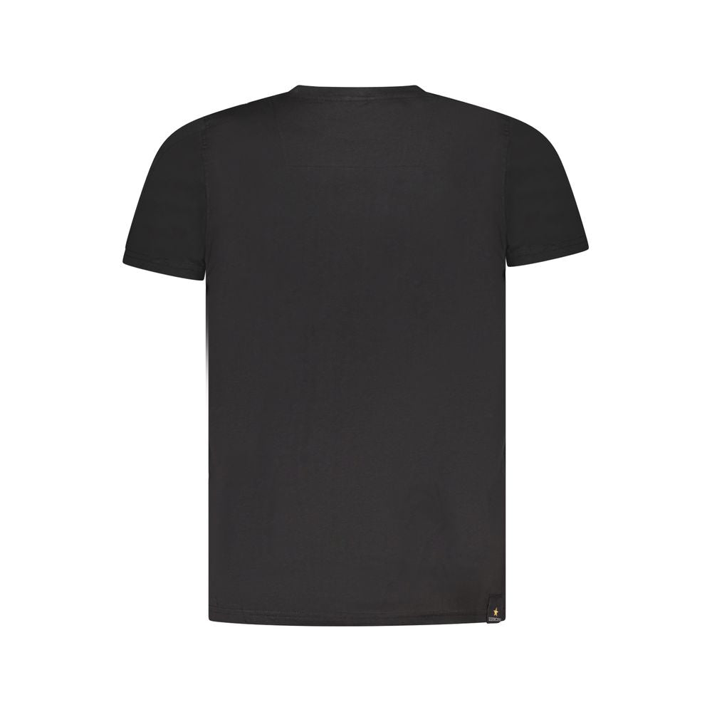Accademia Militare Black Cotton T-Shirt