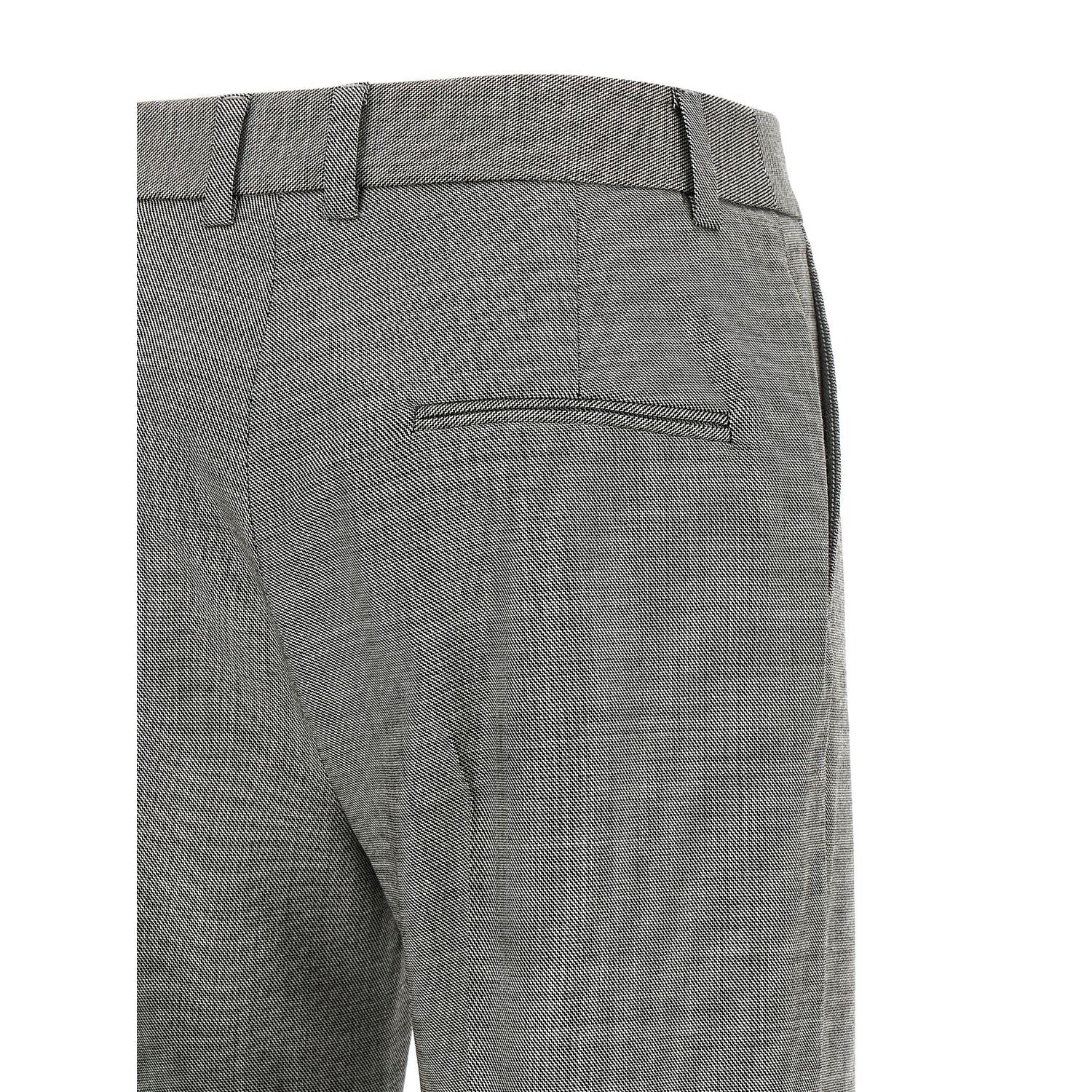 Alberto Biani Gray Wool Flared Pants