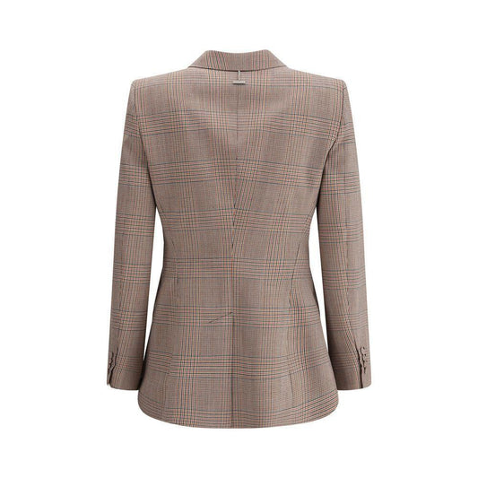 Alexander McQueen Alexander McQueen Wool Blazer 1728,72470364320,Alexander McQueen,Brown,Clothing,IT40 | M,IT44 | L,New with tags,Suits & Blazers - Women - Clothing,Women,Women - Clothing AL-830309QJAE69196-IT44 | L