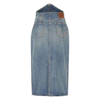 Alexander McQueen Skirts Clear Blue