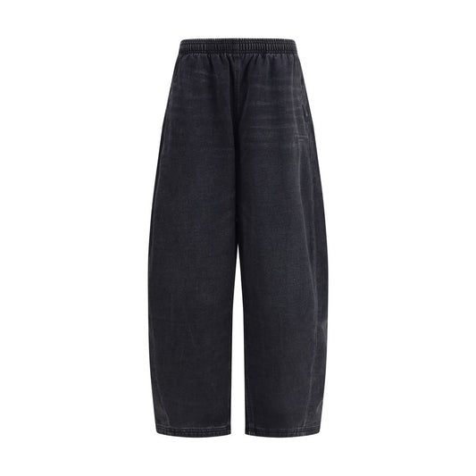 Alexander Wang Black Cotton Joggers (Workout Pants)