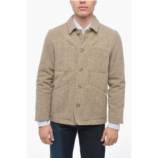 Altea Altea Wool Cloth NEWTON Short Coat AL-P593876-XL 1728,74866327712,Altea,Beige,Clothing,Jackets - Men - Clothing,Men,Men - Clothing,New with tags,XL