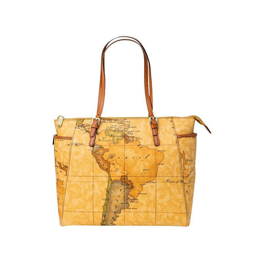 Alviero Martini Prima Classe Alviero Martini Prima Classe Beige Leather Handbag ALMAPRCL-7153600127 1728,71956299936,Alviero Martini Prima Classe,Bags,Beige,Handbags - Women - Bags,New with tags,Women,Women - Bags