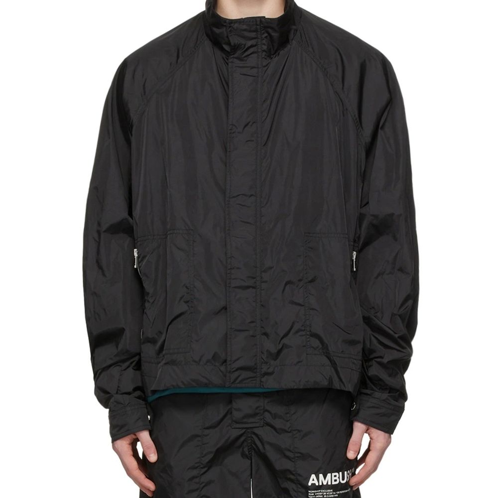 Ambush Black Polyamide Shell Jacket 1728,75611013280,Ambush,Black,Clothing,Jackets & Coats - Clothing,New with tags,S,Shell Jackets - Jackets & Coats - Clothing,Women