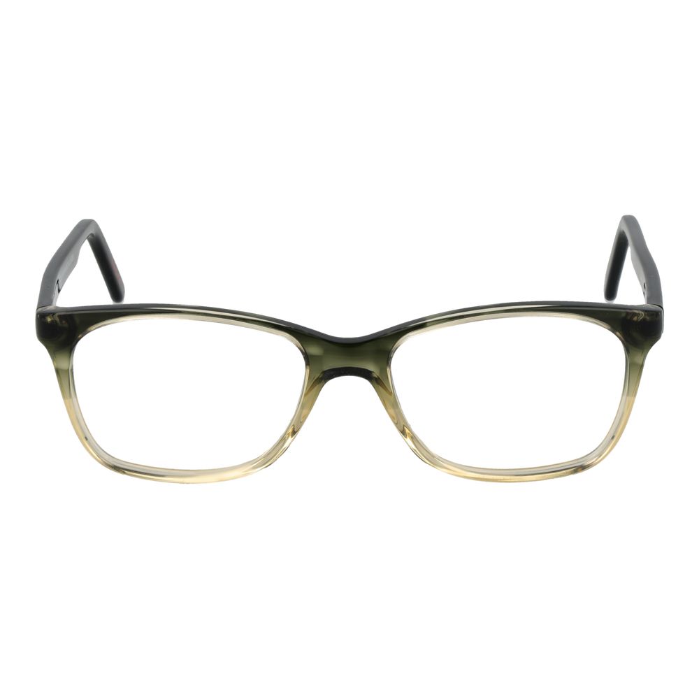 Andy Wolf Green Acetate Glasses (Frames) - unisex full-rim rectangle style, green acetate, size 50-15-135, includes branded case.