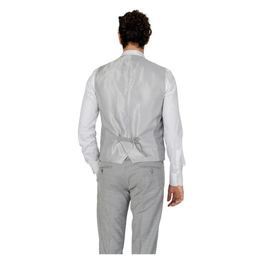 Antony Morato Antony Morato Gray Polyester Vest AN-13372700136-IT54 | XXL 1728,71956299936,Antony Morato,Clothing,Gray,IT44 | XS,IT46 | S,IT50 | L,IT54 | XXL,Men,Men - Clothing,New with tags,Vests - Men - Clothing