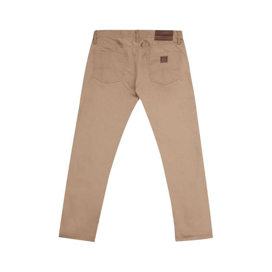 Armani Exchange Armani Exchange Brown Cotton Jeans & Pant AR-1276664-W32 1728,Armani Exchange,Brown,Jeans & Pants - Men - Clothing,Men,New with tags,W32