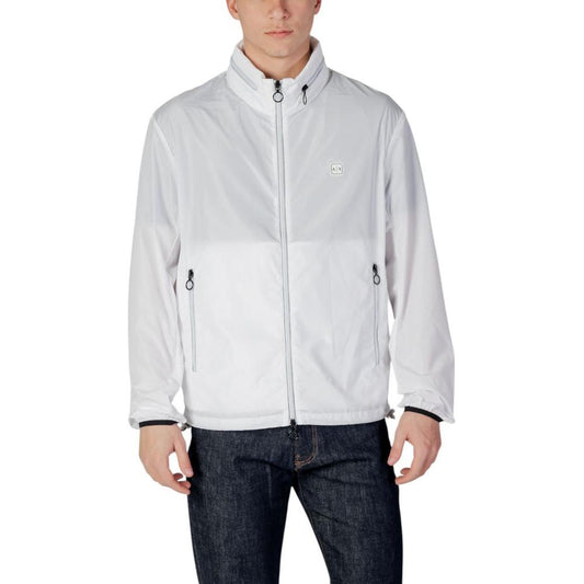 Armani Exchange Armani Exchange White Polyester Jacket AR-10432600008-IT44 | S 1728,71956299936,Armani Exchange,Clothing,IT44 | S,IT46 | M,IT48 | L,IT54 | XXL,Jackets - Men - Clothing,Men,Men - Clothing,New with tags,White