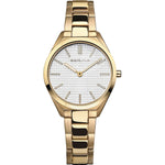 BERING Mod. ULTRA SLIM ladies wristwatch, stainless steel bracelet, quartz movement, water-resistant 10 ATM, Swiss-made in official box.