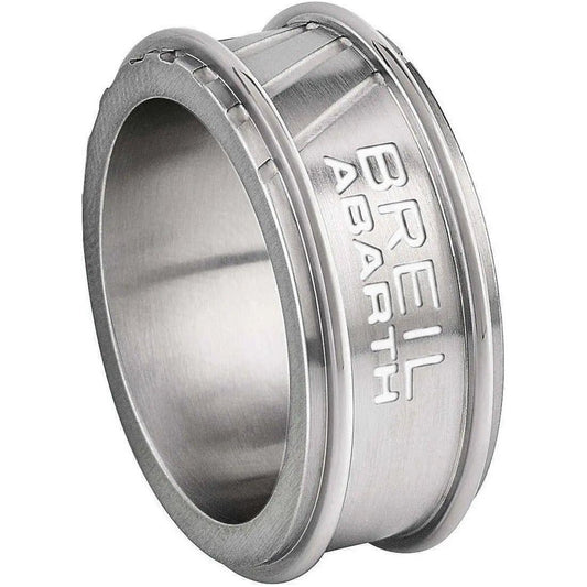 BREIL JEWELS Mod. ABARTH 002 Size 19 Ring BREIL GIOIELLI Gray
