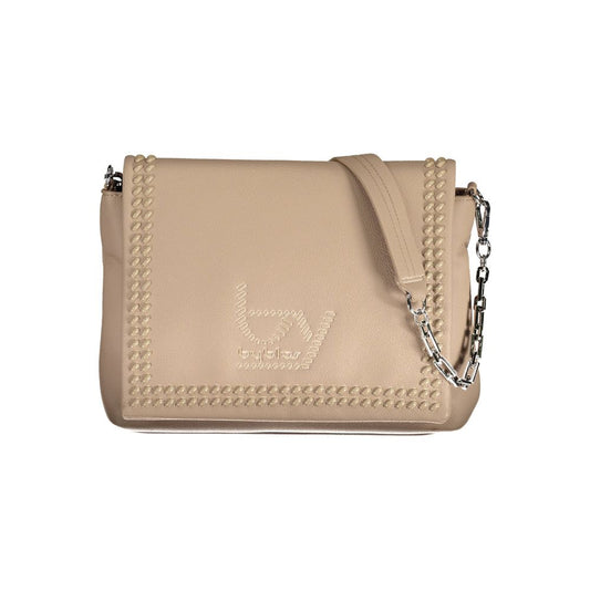 BYBLOS Beige Polyurethane Women's Shoulder Bag1728,67403481248,Bags,Beige,BYBLOS,New with tags,Shoulder Bags - Bags,Women