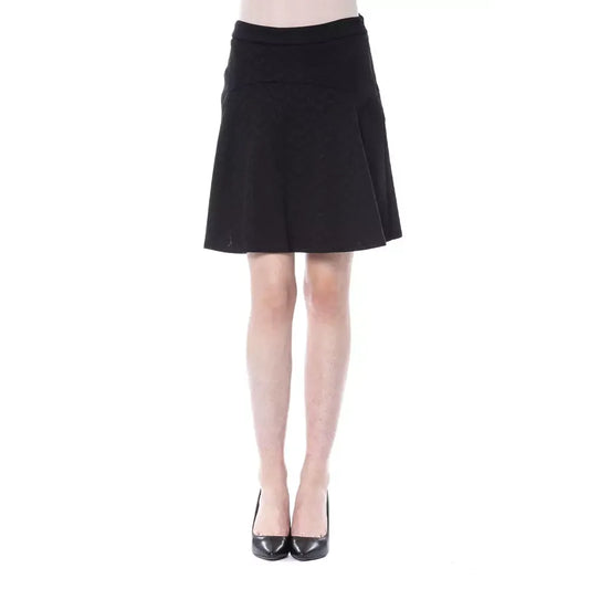 BYBLOS Black Polyester Women Skirt1728,67345744032,Black,BYBLOS,Clothing,IT42|M,IT44|L,IT46|XL,IT48|XXL,Mini - Skirts - Clothing,New with tags,Skirts - Clothing,Women