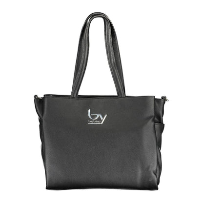 BYBLOS Black Polyurethane Women's Handbag 1728,67403481248,Bags,Black,BYBLOS,New with tags,Shoulder Bags - Bags,Women