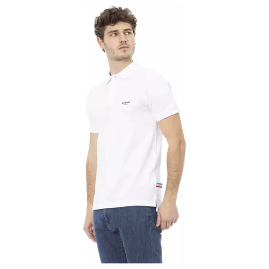 Baldinini Trend Baldinini Trend White Cotton Men Polo BA-23194-4XL 1728,4XL,67345744032,Baldinini Trend,L,Men,New with tags,Polo Shirt - Men - Clothing,White,XL,XXL