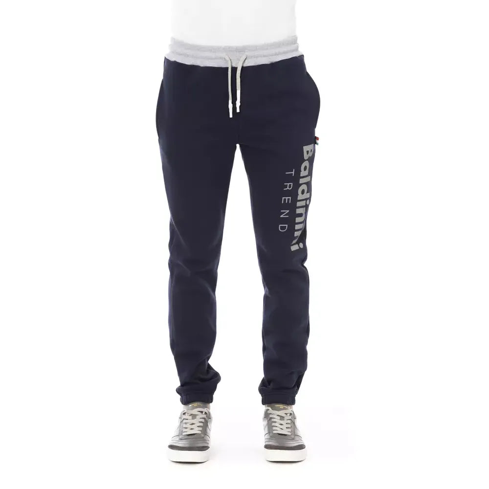 Baldinini Trend Blue Cotton Pant