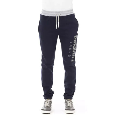 Baldinini Trend Blue Cotton Pant
