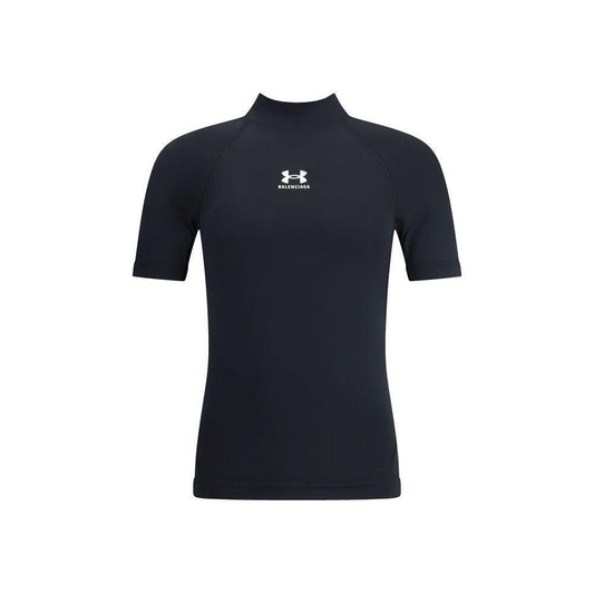 Balenciaga Balenciaga High-neck T-Shirt 1728,72470364320,Balenciaga,Black,Clothing,L,M,Men,Men - Clothing,New with tags,S,T-Shirts - Men - Clothing,XS BA-816222TRVY31000-L