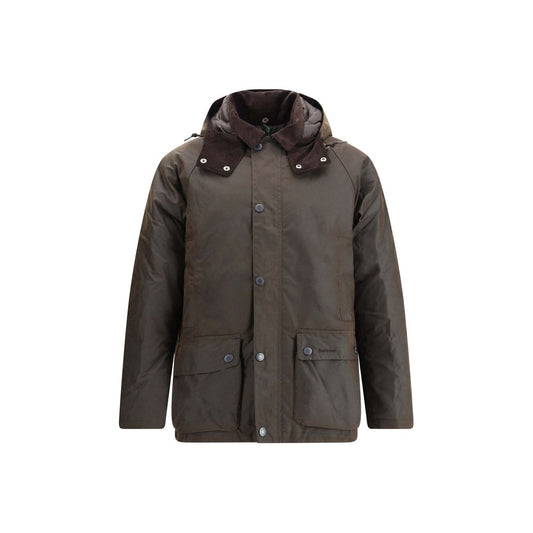 Barbour Brown Cotton Rain Coat