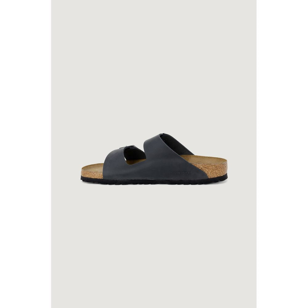 Birkenstock Black Synthetic Slippers Birkenstock