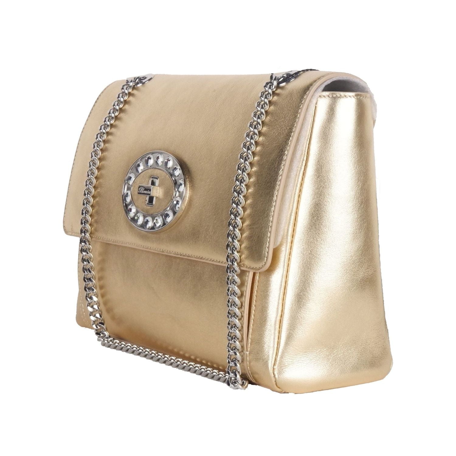 Front view with bag zipped and handles upright.