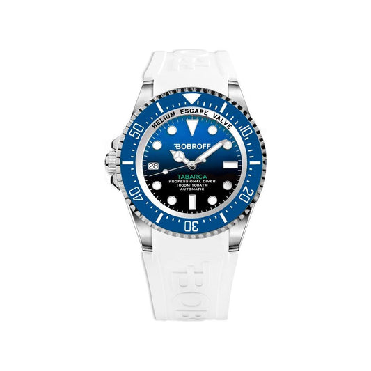 Bobroff Bobroff White Rubber Watch BOBF0003IBABFSTBAC 1728,67434610848,Bobroff,Men,New with tags,Watches for Men - Watches,White