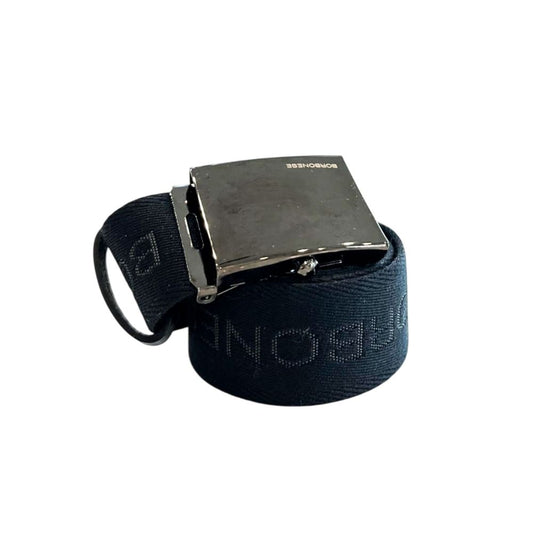 Borbonese Black Polyester Men's Belt 1728,67345744032,Accessories,Belts - Accessories,Black,Borbonese,Men,New with tags,UNI