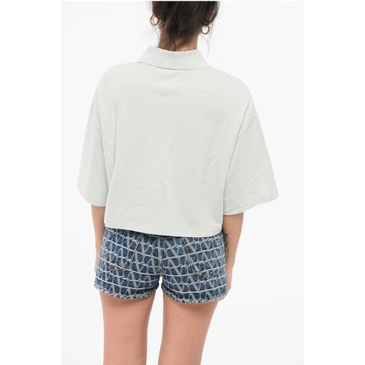 Bottega Veneta Bottega Veneta Piquet Cotton Cropped Fit Polo BO-P629258-XS