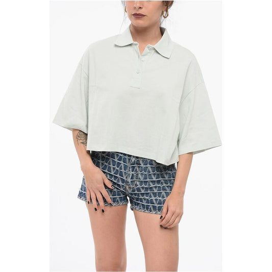 Bottega Veneta Bottega Veneta Piquet Cotton Cropped Fit Polo BO-P629258-XS