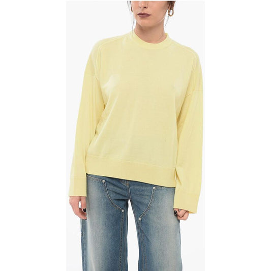 Bottega Veneta Bottega Veneta Straight Fit Wool Crew Neck Sweater BO-P629257-XS