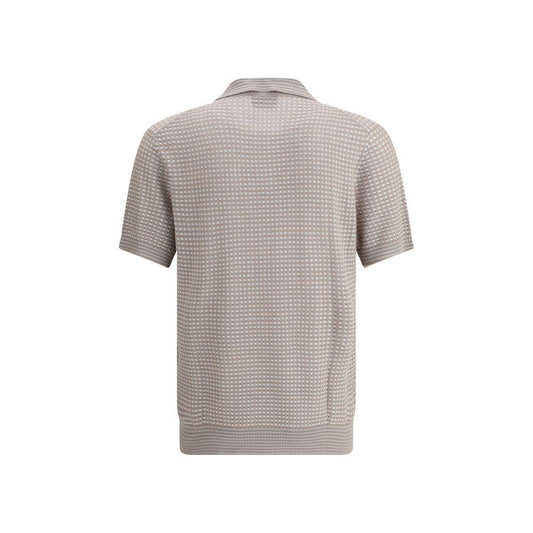 Brioni Brioni Silk Polo Shirt BR-UMKC0LPCK089600-IT52 | XL 1728,72470364320,Beige,Brioni,IT50 | L,IT52 | XL,Men,New with tags,Polo Shirt - Men - Clothing