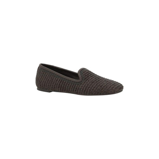 Brunello Cucinelli Brunello Cucinelli Raffia Loafers BR-MZ39C2923C300-EU37/US7 1728,72470364320,Brown,Brunello Cucinelli,EU37/US7,Flat Shoes - Women - Shoes,New with tags,Women