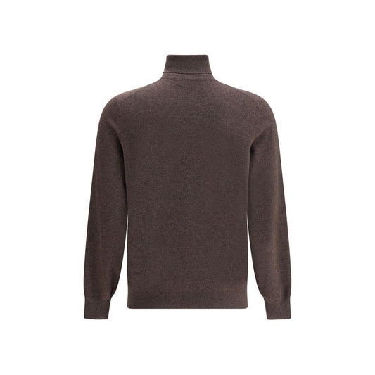 Brunello Cucinelli Brunello Cucinelli Turtleneck Sweater BR-M2200103CU766-IT48 | M 1728,72470364320,Brown,Brunello Cucinelli,Clothing,IT48 | M,IT50 | L,IT52 | XL,IT54 | XXL,Men,Men - Clothing,New with tags,Sweaters - Men - Clothing