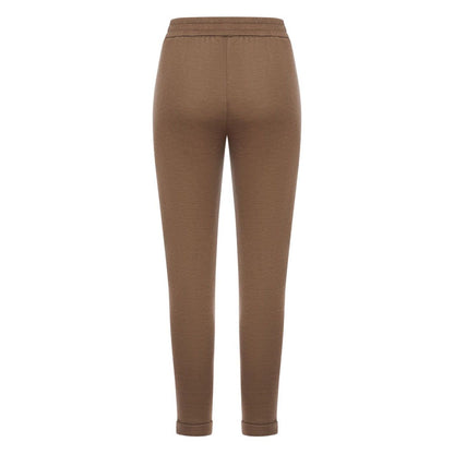 Brunello Cucinelli Cotton And Silk Blend Trousers