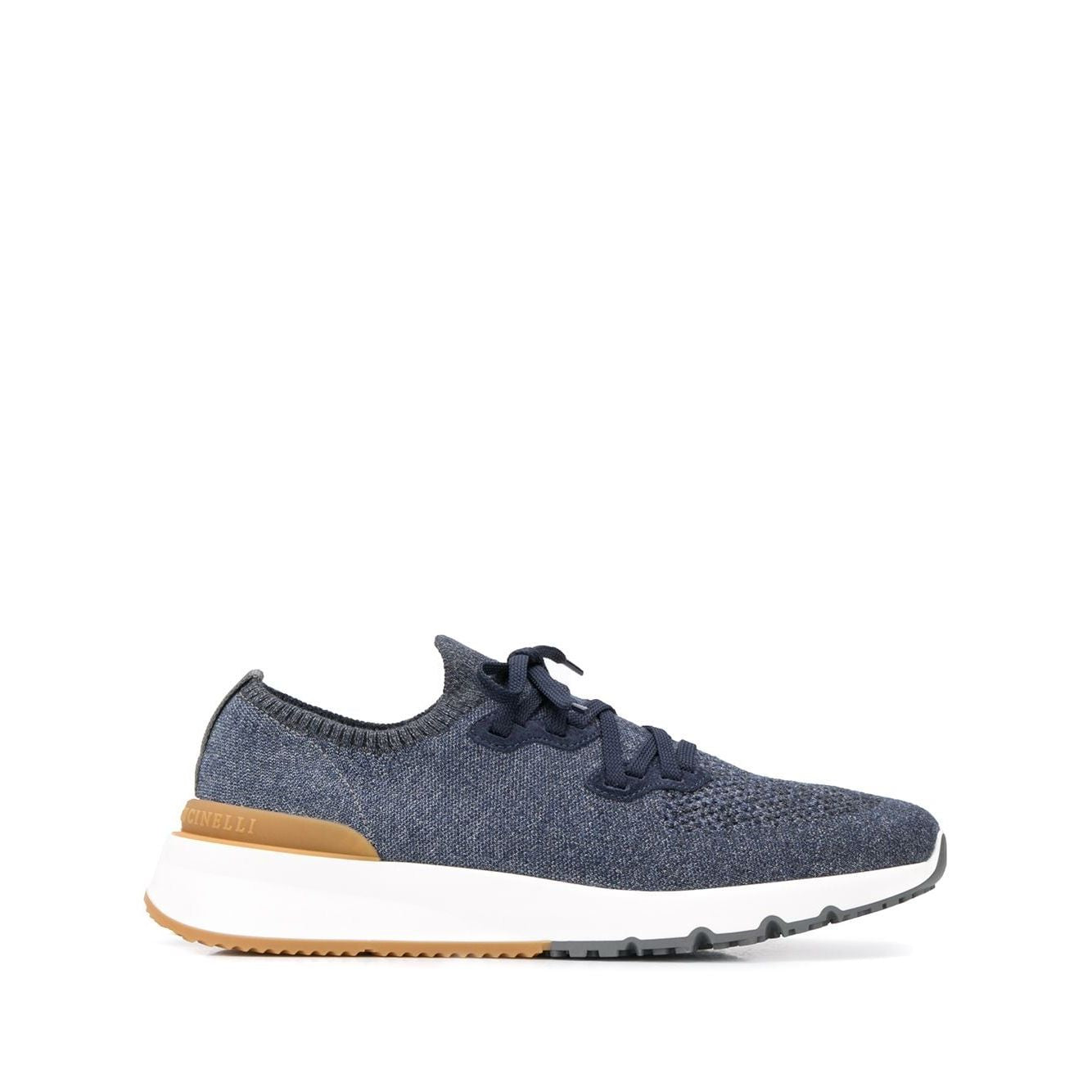 Brunello Cucinelli Cotton chiné knit runners