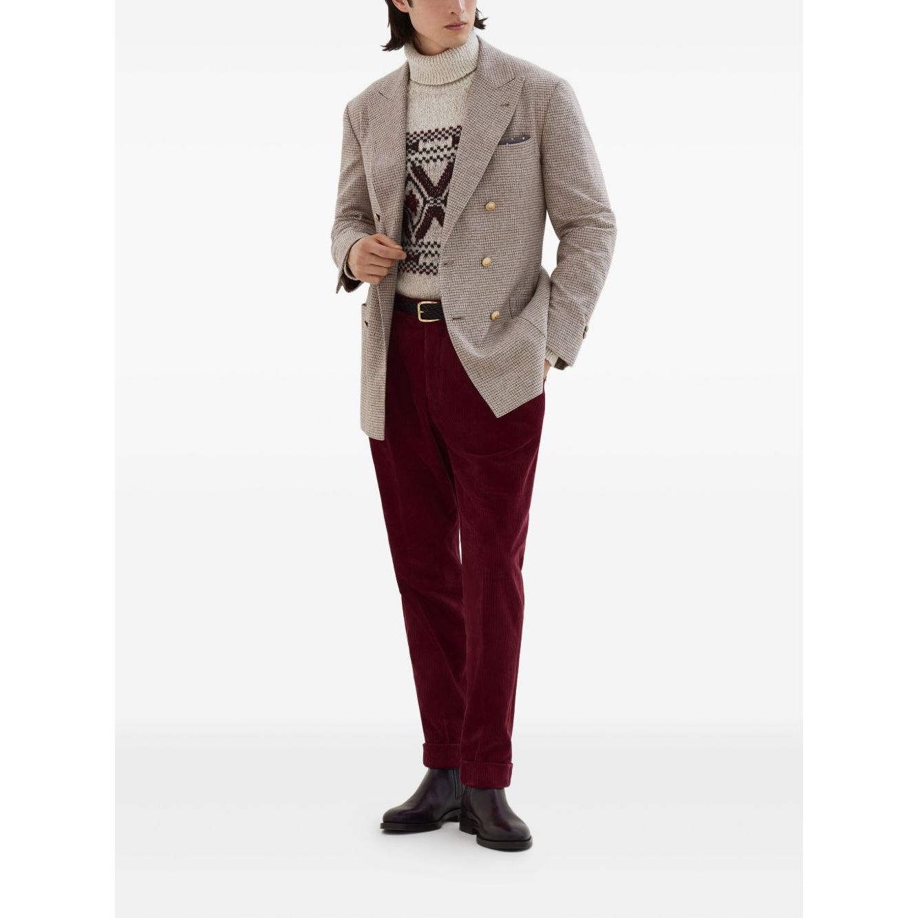 Brunello Cucinelli Flannel blazer