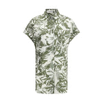 Brunello Cucinelli Leaf print Long Shirt