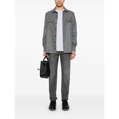 Brunello Cucinelli Shirts Grey