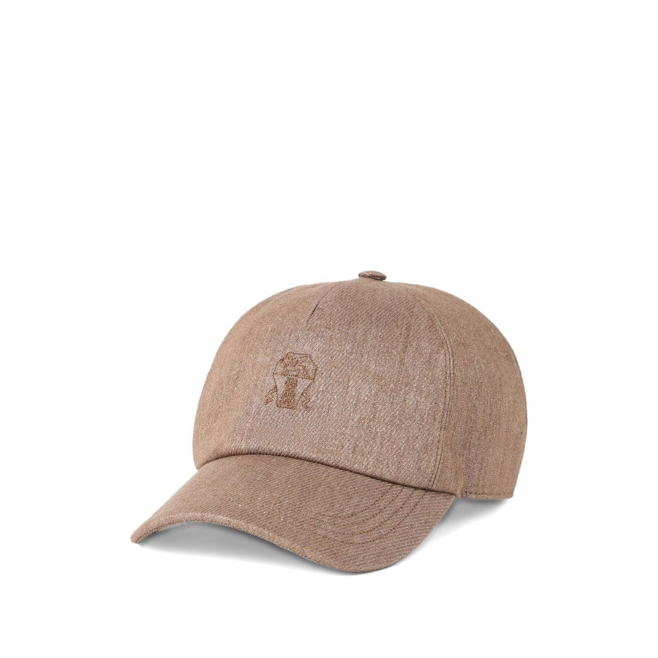 Brunello Cucinelli baseball cap with embroidered logo