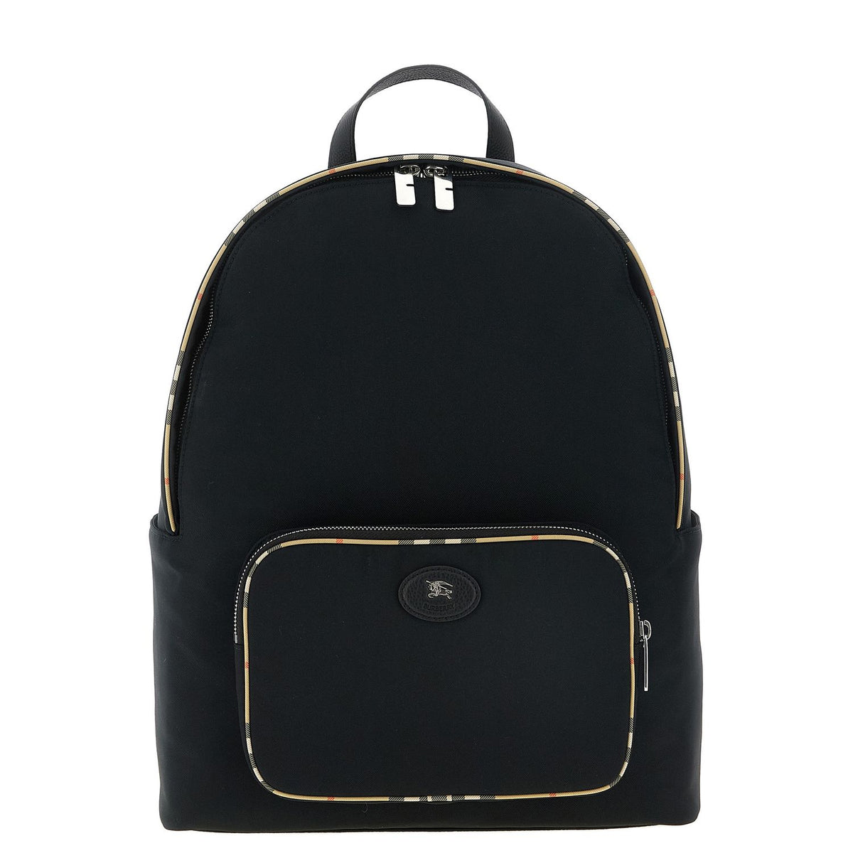 Burberry Black Polyester Backpack