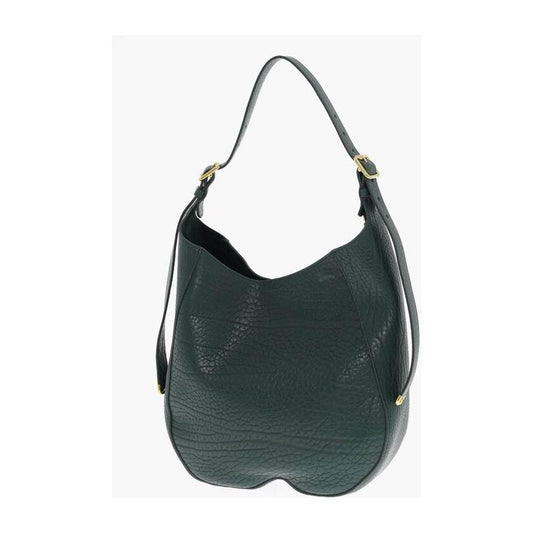 Burberry Burberry Solid Color Textured Leather Shoulder Bag BUP605284GD 1728,74866327712,Bags,Burberry,Green,New with tags,Shoulder Bags - Women - Bags,Women,Women - Bags