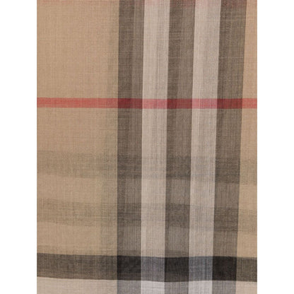 Burberry Check wool and silk scarf