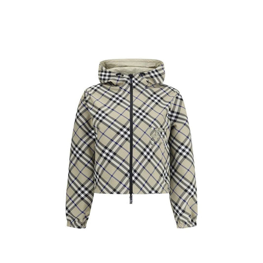 Burberry Gray Polyamide Shell Jacket1728,75611013280,Burberry,Clothing,Gray,Jackets & Coats - Clothing,M,New with tags,Shell Jackets - Jackets & Coats - Clothing,Women