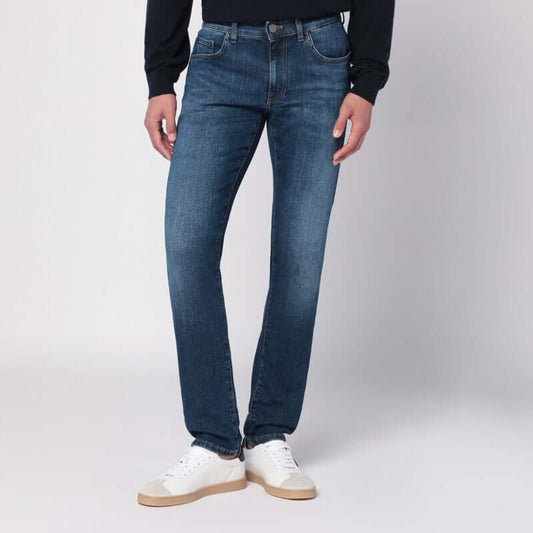 PT Torino Denim Blue Swing jeans in stretch denim C5DP05Z0IM5820/Q_PT01-MN25_310