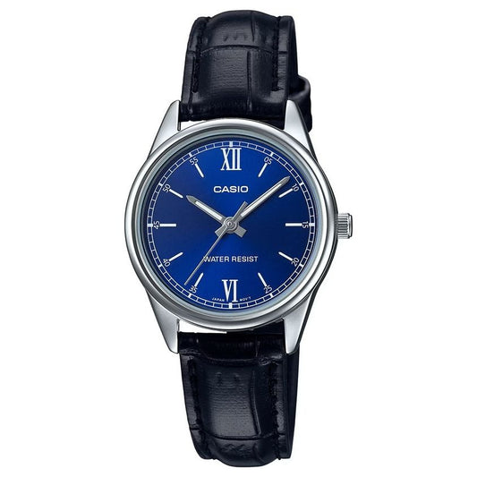 CASIO COLLECTION Mod. ONLY TIME LADY LEATHER - BLUE